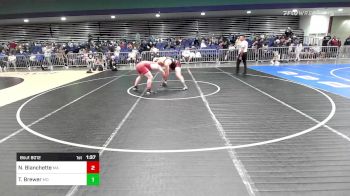 170 lbs Round Of 128 - Nate Blanchette, MA vs Trey Brewer, MO