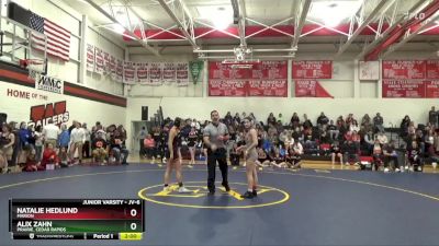 JV-6 lbs Round 3 - Alix Zahn, Prairie, Cedar Rapids vs Natalie Hedlund, Marion