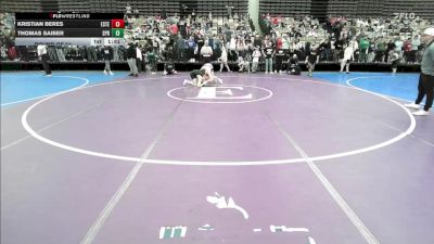 122-H lbs Round Of 64 - Kristian Beres, Estebuilt WC vs Thomas Saiber, Springfield