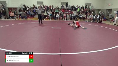 80-85A 1st Place Match - Gable Helmrich, Lisbon vs James Manson, East Buchanan