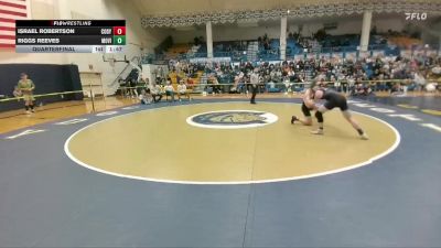 165 lbs Quarterfinal - Israel Robertson, Cody vs Riggs Reeves, Mountain View