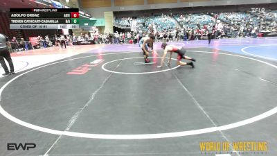 115 lbs Consi Of 16 #1 - Adolfo Ordaz, Artesia vs Treven Cathcart-Cabanilla, N/A