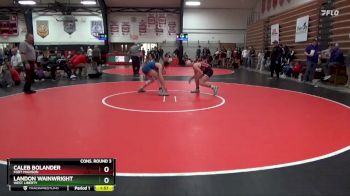 138 lbs Cons. Round 3 - Landon Wainwright, West Liberty vs Caleb Bolander, Fort Madison