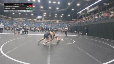 149 lbs Cons. Round 3 - Cameron Bowman, Northern Oklahoma College-Tonkawa vs Freddy Leon, Doane University