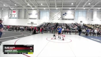 53 lbs Cons. Round 5 - Harrison West, Warrensburg Wrestling vs Blake White, Club Not Listed