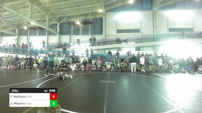 43 lbs Semifinal - Franco Bautista, Coachella Valley WC vs Jonathan Mojarro, Threshold WC