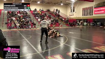 190 lbs Round 1 (3 Team) - Nicholas Daddona, Southern Regional vs Stephen Hayek, Mt. Olive