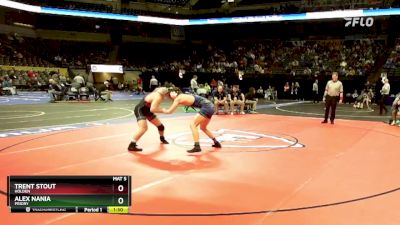 157 Class 1 lbs Champ. Round 1 - Trent Stout, Holden vs Alex Nania, Priory