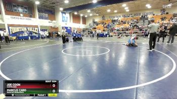 150 lbs Semifinal - Joe Coon, Cleveland vs Marcus Caro, Rancho Bernardo