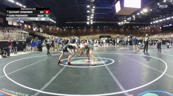 175 lbs Cons. Round 2 - Zachary Utnehmer, South Effingham vs Luke Podowski, Conroe The Woodlands