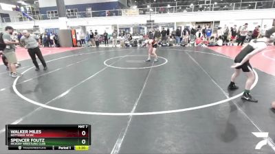 93 lbs Cons. Round 2 - Spencer Foutz, Hickory Wrestling Club vs Walker Miles, Nottoway NCWC