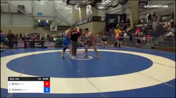 130 kg Consi Of 16 #2 - Jake Miller, Baker University vs Cornelius Putnam, Cowboy RTC/TMWC