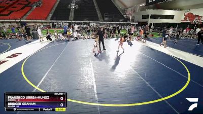 60 lbs Round 1 (8 Team) - Fransisco Urrea-Munoz, Oregon vs Bridger Graham, Alaska