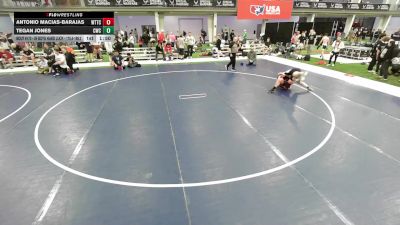 JR BOYS HARD LUCK - 175.4-189.2 Champ. Round 2 - Antonio Macias-Barajas, World Team Training Center vs Tegan Jones, Conrad Wrestling Club