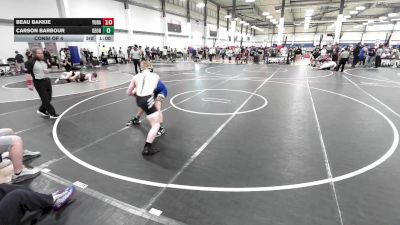 130 lbs Quarterfinal - Jack Baker, Davis WC vs Maddox Wood, Snowflake Lobos