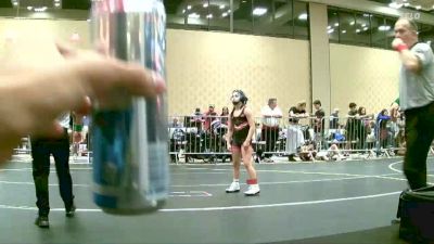 80 lbs Final - Anabel Chavez, The Valley WC vs Venice Venom Quast, Threshold WC