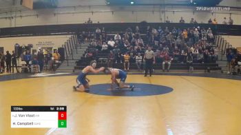 Consolation - Jared Van Vleet, Air Force vs Harrison Campbell, Duke