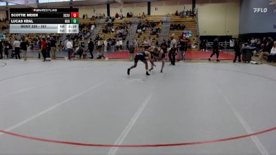 157 lbs Cons. Round 3 - Lucas Kral, Augustana vs Scottie Meier, Saint Cloud State