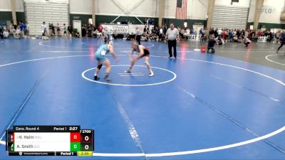 125 lbs Cons. Round 4 - Hunter Heim, Minnesota State Moorhead vs Aj Smith, Southeast Community College