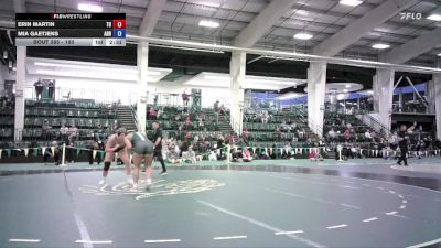 180 lbs Semifinal - Mia Gaetjens, Adrian vs Erin Martin, Tiffin University