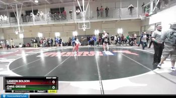 220 lbs Cons. Round 2 - Chris Grosse, Mead vs Landon Bolson, Chiawana