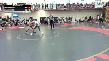 132 lbs 3rd Place Match - Billy Bruner, Sandy vs Javen Zepeda, Warrenton