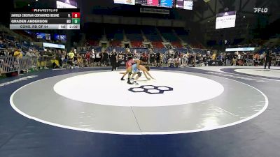 120 lbs Cons. Rd Of 64 - Carson Leonard, ID vs Logan Katz, VA