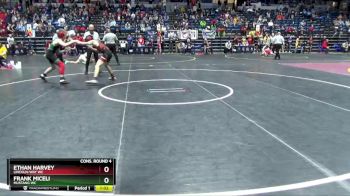 135 lbs Cons. Round 4 - Ethan Harvey, Lincoln-Way WC vs Frank Miceli, Mustang WC