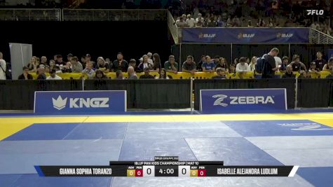 Gianna Sophia Toranzo vs Isabelle Alejandra Ludlum 2026 Pan Kids Jiu-Jitsu IBJJF Championship