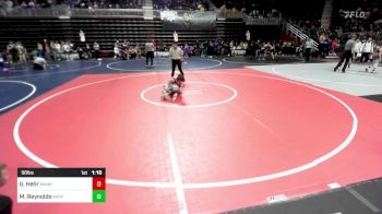 98 lbs Round Of 16 - Grant Hehr, Mandan WC vs Micah Reynolds, Natrona Colts WC