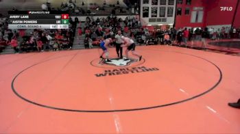 215 lbs Cons. Round 4 - Avery Lane, YORKVILLE (HS) vs Justin Powers, Frankfort (LINCOLN-WAY EAST)