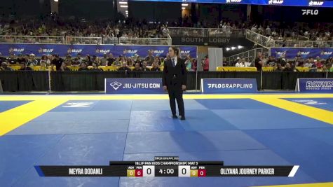 Meyra Dodanli vs Ollyana Journey Parker 2026 Pan Kids Jiu-Jitsu IBJJF Championship