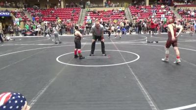 85 lbs Round 4 - Hagen Blanton, Oz Trojan Wrestling Club vs River Briggs, South Central Punisher Wrestli