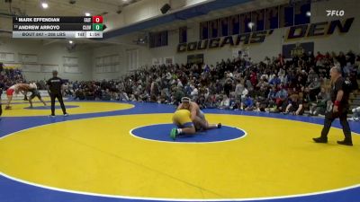 288 lbs Semifinal - Mark Effendian, Faith Christian (PA) vs Andrew Arroyo, Clovis
