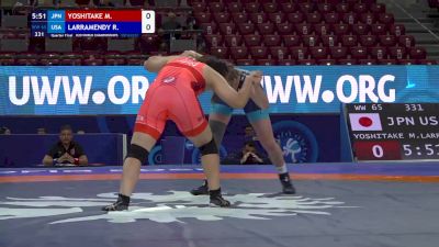 65 kg 1/4 Final - Mahiro Yoshitake, Japan vs Reese Larramendy, United States