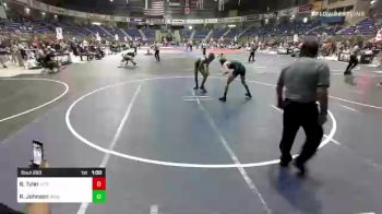 130 lbs Final - Billy Tyler, Integrity vs Riley Johnson, Ironhawk Wr Ac