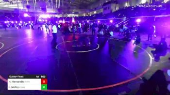 120 lbs Quarterfinal - Haden Hernandez, Team Thunder vs Joshua Melton, Team Montana