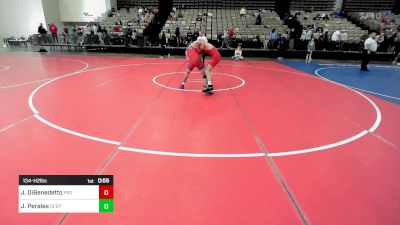 134-H2 lbs Semifinal - Jack DiBenedetto, Pro Ex vs Jacob Perales, Deep Roots WC