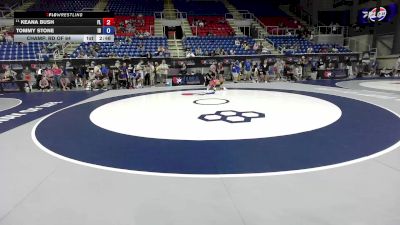 110 lbs Champ. Rd Of 64 - Keana Bush, FL vs Tommy Stone, ID