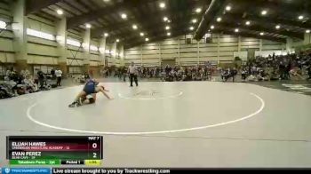 187 lbs Round 1 (4 Team) - Evan Perez, Bear Cave vs Elijah Hawes, Sanderson Wrestling Academy