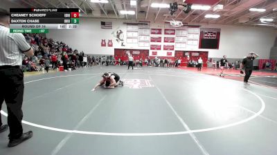 149 lbs Round Of 16 - Cheaney Schoeff, Edinboro - Unatt vs Daxton Chase, Ohio State
