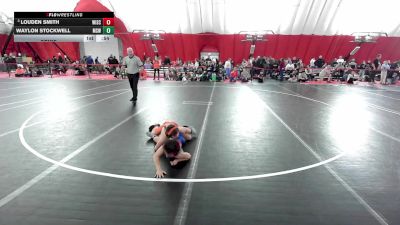 10U Boys - 84 lbs Semis - Louden Smith, Wisconsin vs Waylon Stockwell, Manitowoc Ships Wrestling