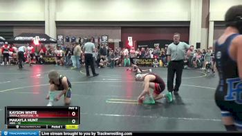 117 lbs Round 3 (6 Team) - Kayson White, Spatola Wrestling vs MaKayla Hunt, Ares