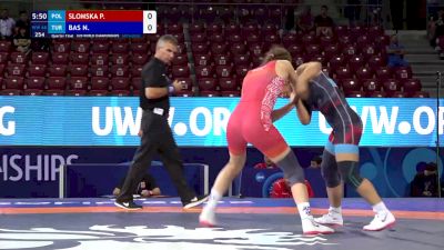 68 kg 1/4 Final - Patrycja Slomska, Poland vs Nesrin Bas, Turkey