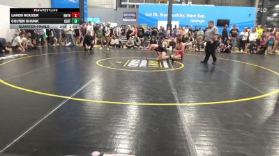 142 lbs Quarterfinal - Brennan Schisler, York Springs vs Kyle Miller, Reedsville