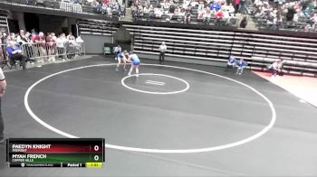 6A 110 lbs Quarterfinal - Myah French, Copper Hills vs Paedyn Knight, Fremont