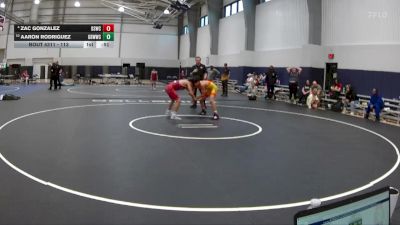 113 lbs Cons. Semi - Aaron Rodriguez, Gracie Barra Westchase Wrestling Club vs Zac Gonzalez, Dead Shot Wrestling Club