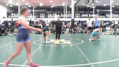 138 lbs Rr Rnd 5 - Willow Reynolds, Central Pennies vs Delaney Dixon, Lady Assassins