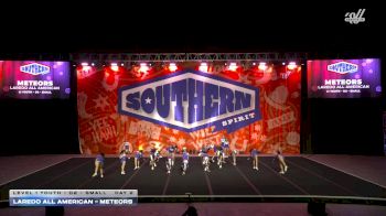 Laredo All American - Meteors [2026 L1 Youth - D2 - Small Day 2] 2026 Southern Nationals by Cheer Power