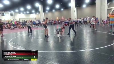 120 lbs Round 3 (6 Team) - Jaden Roett, Florida Young Gunslingers vs Daniel Noel, Division-1